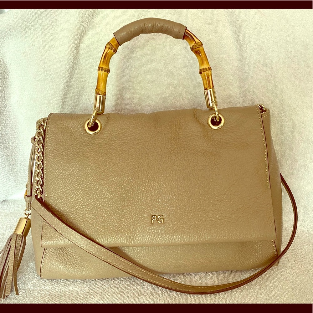Purificacion Garcia top handle leather bag
